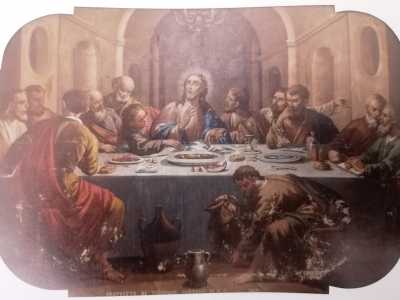 Negli stessi anni dipinse anche l�Ultima Cena su commissione della famiglia di commercianti Carrassi, successivamente donata alla chiesa Santa Maria del Carmine di Bari Vecchia
